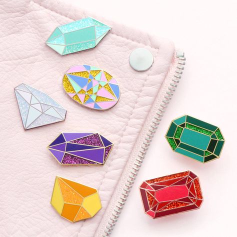 Small Business Ideas Diy, Profitable Small Business Ideas, Selling Crafts Online, Projects To Make And Sell, Diy Projects To Make And Sell, Easy Crafts To Sell, Feminist Pins, Selling Crafts, Gemstone Brooch