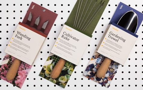 Bonafide Garden Tools (Student Project) on Packaging of the World - Creative Package Design Gallery Cookware Packaging, Garden Tools Design, Beer Graphic Design, Garden Cultivator, Best Garden Tools, Garden Tool Shed, Graphic Design Student, Garden Tool Storage, Tool Sheds