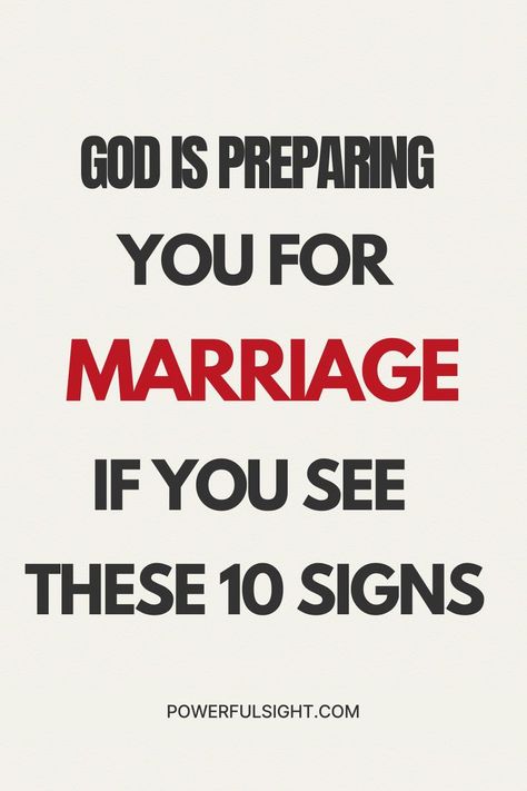 10 Signs God is Preparing You for Marriage Things To Ask Your Boyfriend, God Centered Marriage, God Centered Relationship, Emotional Growth, Godly Dating, Preparing For Marriage, Christian Dating, Embrace The Journey, Be With Someone