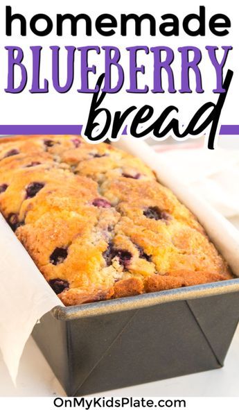 What To Bake With Frozen Blueberries, Blueberry Bread Loaf Recipe, Blue Bread Recipe, Blueberry Muffins Bread, Blueberry Muffin Loaf Recipes, Easy Blueberry Loaf Bread, Blueberry Bread With Frozen Blueberries, Recipes With Frozen Blueberries Baking, Fresh Blueberry Bread