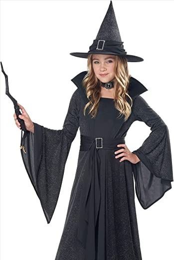 Halloween costume kids girls are pullover dress has foam collar & bodice front inset pane, fabric belt has hook and loop fastener at back, faux-gem-studded buckle at front, foam hat has fabric band w/ faux-gem-studded buckle. Halloween Costume Kids, Witch Outfit, Witch Costume, Fabric Belt, Hook And Loop, Halloween Costume, Witch, Halloween