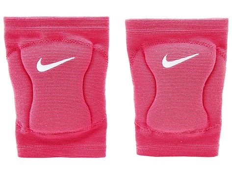 Nike Streak Volleyball Knee Pad (Pink) Athletic Sports Equipment. Protect yourself against the impacts of an intense volleyball game with the Nike Streak Volleyball Knee Pad. Dri-FIT fabric to wick sweat away and help keep you dry and comfortable on the field. Shock-absorbing foam for superior impact protection. Ventilation zones at back of knee for superior breathability. Contoured construction for natural range of motion. Ex #Nike #Accessories #SportsEquipment #Athletic #Pink Sports Bag Essentials, Volleyball Knee Pads, Volleyball Game, Volleyball Games, Nike Accessories, Pink Nikes, Athletic Sports, Knee Pads, Essential Bag