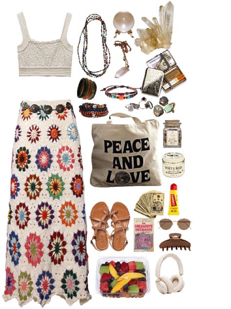 Modern Hippie Outfit, Bog Witch, Hippie Things, Modern Day Hippie, Chick Outfit, Pentecostal Outfits, Teacher Fits, Dream Reality, Cold Sores