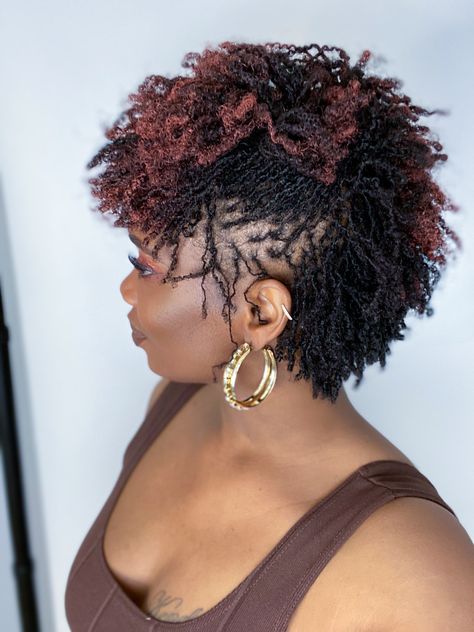 Combined Locs, Sister Locks Hairstyles, Micro Locks, Sisterlocks Styles Updo, Sisterlocks Styles, Sister Locs, Short Locs Hairstyles, Natural Hair Twists, Micro Braids