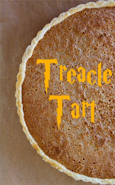 Treacle Tart, Harry Potter Food, Harry Potter Cake, Sweet Pie, Golden Syrup, British Food, Tart Recipes, Favorite Desserts, Just Desserts