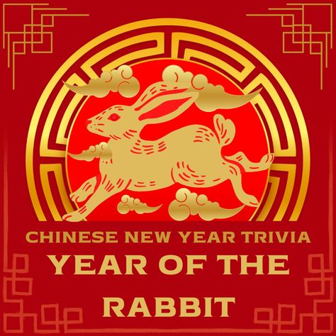 Happy chinese new year 2023 rabbit zodiac sign, Lunar New Year, Chinese Zodiac, Chinese Zodiac Rabbit, Year Of The Rabbit 2023, Chinese New Year 2023, Lunar New Year 2023, Chinese Year Of The Rabbit, Rabbit Year, Chinese Rabbit, Spring Festival, Chinese New Year Rabbit, Chinese Astrology, Zodiac, Happy chinese new year 2023 rabbit zodiac sign, kongzili, chinese new year trivia, year of water rabbit, golden cloud and asian elements with gold paper cut style on red color background. New Year Trivia, Zodiac Sign Wallpaper, Chinese New Year 2023 Rabbit, Happy Chinese New Year 2023, Chinese Rabbit, Water Rabbit, 2023 Rabbit, Chinese Zodiac Rabbit, Zodiac Rabbit