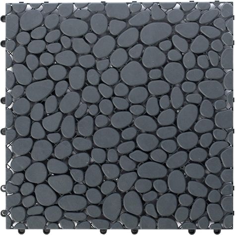 Amazon.com : Gardenised QI003970.5 Interlocking Cobbled Stone Look Garden Pathway Tiles, Decorative Floor Grass Pavers Anti-Slip Mat, 5 Pack, Gray : Patio, Lawn & Garden Plastic Grass Pavers, Pathway Tiles, Deck Walkway, Grass Driveway, Walkway Garden, Grass Pavers, Plastic Grass, Permeable Pavers, Interlocking Design