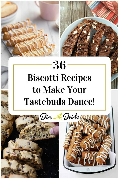 Collage of 4 biscotti recipes. Healthy Biscotti Recipe, Christmas Biscotti Recipe, Biscotti Flavors, Best Biscotti Recipe, Christmas Biscotti, Biscotti Recipes, Rusk Recipe, Coffee Biscuits, Christmas Cookie Recipes Holiday