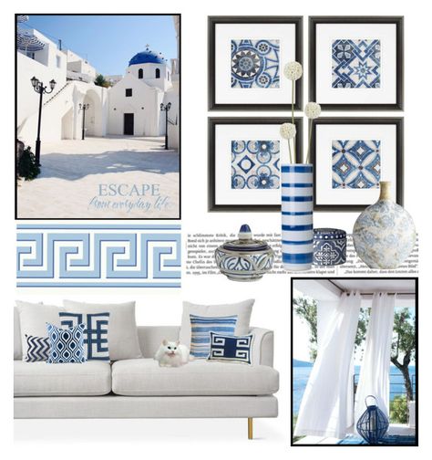 Greek House Interior, Greek Bedroom, Greek Style Home, Greek Interior Design, Greek Home Decor, Greece House, Santorini House, Mediterranean Interior Design, Greek Decor