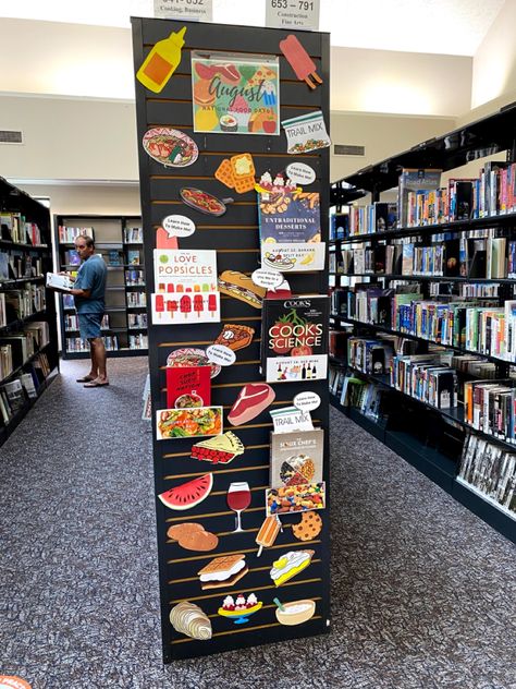 Library End Cap Displays, Library Displays Public, Work Bulletin Boards, New Roads, Library Displays, Book Display, Nonfiction Books, Fiction Books, Books