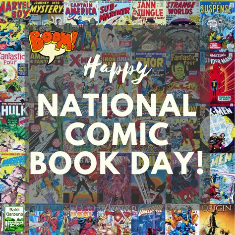 Happy national comic book day!  We wouldn't call ourselves landscaping heroes but if you are ever in need just send us a signal by calling  817-860-0905. www.baldigardens.com National Comic Book Day, Rose Day Quotes, Social Media People, Happy Comics, Dp For Whatsapp Profile, Easy Vegetables To Grow, Strange Tales, Whatsapp Profile Picture, Book Day