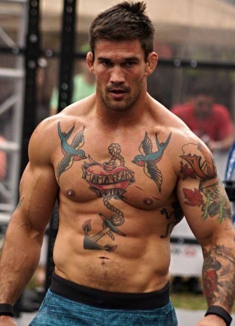 Tétons, teats. Hyper Masculine, Kind Tattoo, Tatto Boys, Buff Guys, Tattooed Men, Bear Pride, Aesthetic Life, Inked Men, Tough Guy