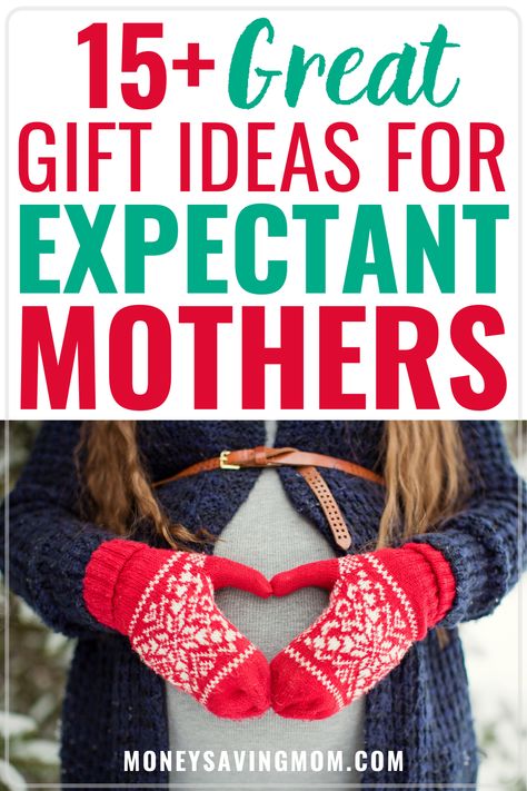 Here are 17 Christmas Gifts for Expecting Mothers that are budget friendly and under $30. These are great gift ideas for new moms! Don't have to wait until the baby shower to bless an expecting mom now - get her a Christmas gift now too while we wait for the little one to be born!