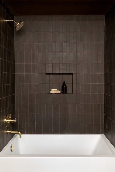 Tile Around Bathtub Tub Surround, Bathtub Surround Ideas, Alcove Tubs, Bathroom Ceramic Tile, Bathtub Tile Surround, Tiles Wall Design, Tub Surround Ideas, Bathtub Alcove, Shower Alcove