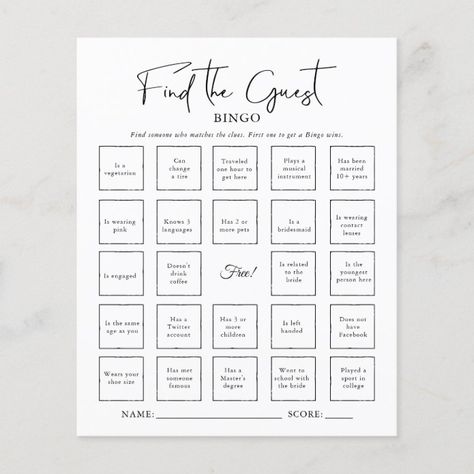 Bingo Bridal Shower Game, Bachelorette Bingo, Bachelorette Card, Custom Bingo Cards, Bingo Card Template, Cheesy Lines, Bingo Party, Find The Guest, Bingo Template