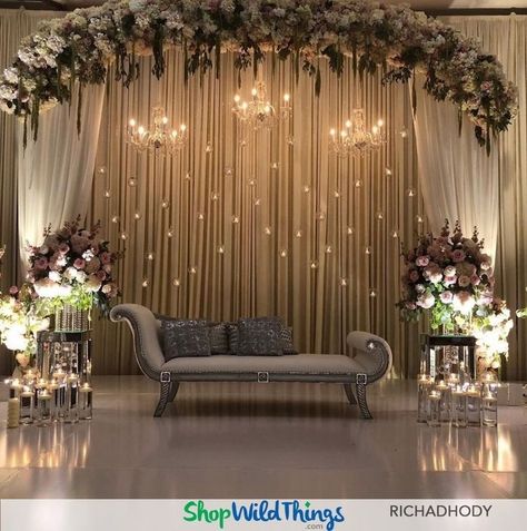 Outdoor wedding themes Engagement Stage Decoration, Reception Stage Decor, Wedding Stage Backdrop, Wedding Hall Decorations, Wedding Stage Decor, Reception Backdrop, Wedding Background Decoration, Wedding Reception Backdrop, Wedding Entrance Decor