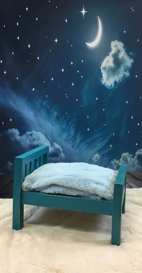 Diy Craft Kits For Kids, Fond Studio Photo, Mini Bed, Baby Boy Background, Studio Photography Backdrop, Newborn Background, Diy Newborn Photography, Baby Photography Backdrop, Baby Backdrop