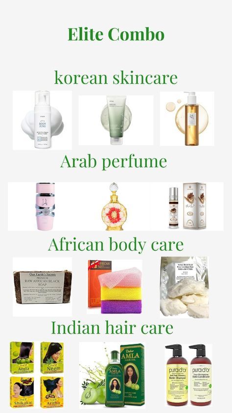 Korean Skincare Arab Perfume, Indian Products To Smell Good, Arab Beauty Products, Korean Skincare Indian Haircare, Arabic Beauty Tips, Indian Body Care Products, Arab Hair Care, West African Body Care Routine, African Body Care Products