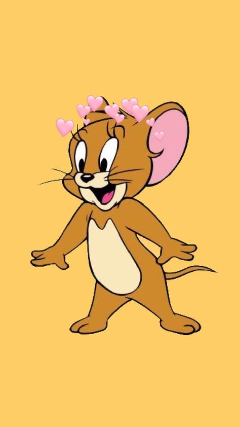 #freetoedit Jerry Wallpapers, Tom And Jerry Wallpapers, Wallpapers Cartoon, Cartoon Wallpaper Iphone, Tom And Jerry, Creative Community, Cartoon Wallpaper, Video Editing, Wallpaper Iphone