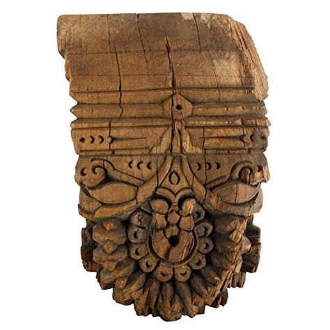 Hand Carved Vintage Wood Wall Sconce  Ornate Hanging Shelf Antique ** Details can be found by clicking on the image. (This is an affiliate link and I receive a commission for the sales) Antique Corbels, Organic Furniture, Beautiful Objects, Wood Corbels, Cottage Interiors, California Design, Candle Wall Sconces, Abstract Wall Decor, Wood Dust