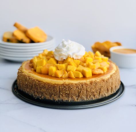 Cheesecake Eggless, Baked Mango, Mango Graham, Alphonso Mango, Mango Coulis, Mango Tart, Tea Party Cake, Mango Pulp, Mango Cheesecake