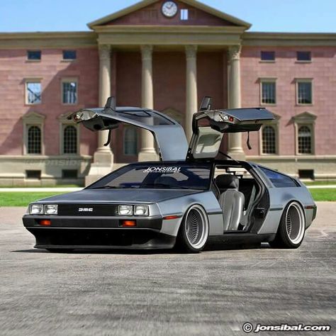 ◆DMC Delorean◆ Kitt Knight Rider, Dmc Delorean, The Baddest, Buy Car, Car For Sale, Cars Movie, Us Cars, Futuristic Cars, American Muscle Cars