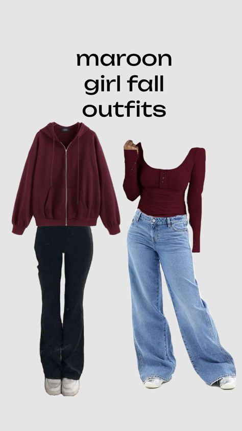 maroon fall outfits for girls inspiration Outfits For Girls, Girls Fall Outfits, Girl Inspiration, Girl Falling, For Girls, Fall Outfits, Girl Outfits, Autumn Outfits