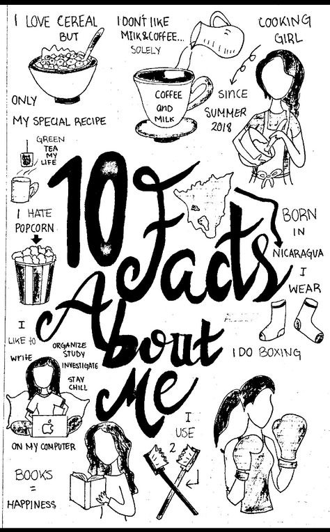 journal, 10 facts about me, drawing, interesting things about yourself About Myself Journal Page, Scrapbook About Yourself, Facts About Me Journal, Drawing About Yourself, Journal About Yourself, All About Me Journal Page, About Me Drawing, Poem For My Boyfriend, About Me Journal Page