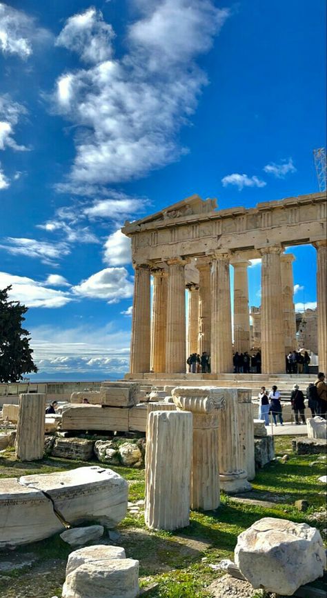 Beautiful Places In Greece, Greece Aesthetics Athens, Greece Vacation Aesthetic, Grecia Aesthetic, Athens Greece Aesthetic, Greek Acropolis, Greek Places, Athens Aesthetic, Historical Places To Visit