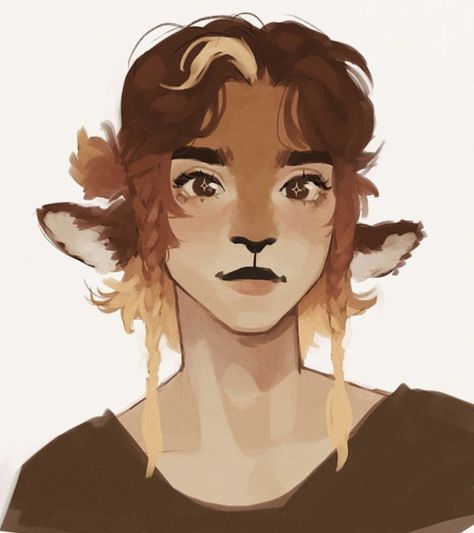 Deer Hybrid Human, Deer Hybrid, Hybrid Character, Hybrid Art, Human Art, Character Ideas, Character Design References, Your Beautiful, Character Portraits