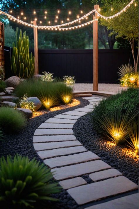 Unlock the secrets to transforming your backyard into a budget-friendly oasis! Discover 5 tips to create a lush lawn that will be the envy of your neighbors, plus clever DIY ideas to elevate your outdoor space without breaking the bank. From cozy seating areas to enchanting lighting, get ready to create a backyard paradise that will have you spending every moment outdoors. #DIYBackyard #BudgetParadise #ThrivingLawn Awesome Small Backyard Ideas, Gardens With No Grass Ideas, Diy Big Backyard Ideas On A Budget, Cheap Easy Landscape Ideas, Small Front Lawn Garden Ideas, Small Backyard Makeover Before And After, Backyard Improvements Diy Budget, Graded Backyard Ideas, Large Backyard No Grass Ideas