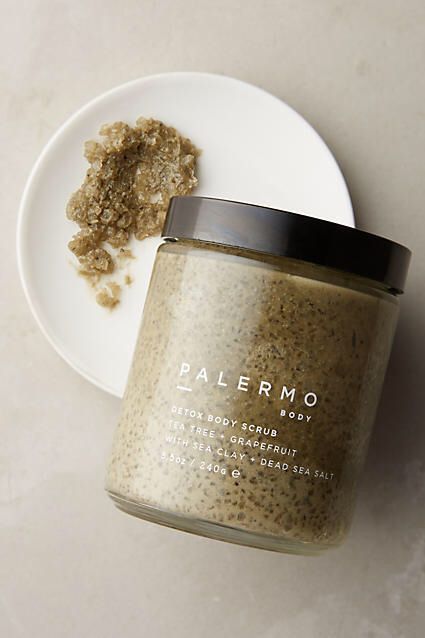 Palermo Body Scrub Dead Sea, Body Scrubs, Detox Body, Fair Trade Coffee, Grapefruit Oil, Dead Sea Salt, Body Detox, Tree Oil, Tea Tree Oil