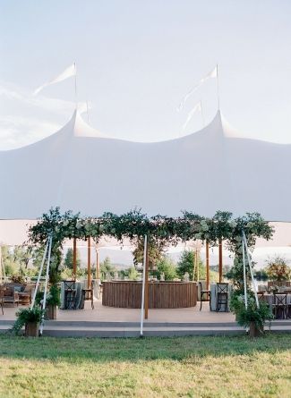 Carats & Cake Classy Backyard Wedding, Tent Entrance, Country Backyards, Herb Wedding, Villa Photography, Outdoor Tent Wedding, Jose Villa Photography, Jose Villa, Luxury Wedding Decor