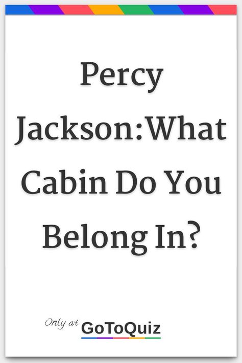 "Percy Jackson:What Cabin Do You Belong In?" My result: Demeter Cabin 3 Percy Jackson, Percy Jackson Cabin 10 Aesthetic, Artemis Cabin Percy Jackson, Percy Jackson All Cabins, What To Do On Percy Jackson Birthday, Percy Jackson Themed Wedding, Percy Jackson Demeter Cabin, Which Pjo Cabin Are You Quiz, Pjo Demeter Cabin