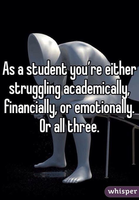 I'm doing fine financially as well as academically but on the inside I feel dead and have no happiness College Problems, Nursing School Humor, Student Problems, Pharmacy School, College Advice, School Memes, College Humor, Struggle Is Real, Law Student