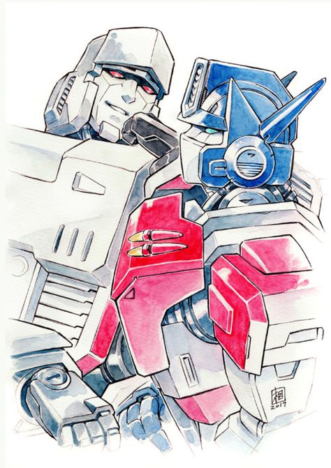 Megatron X Optimus Prime, Megatron X Optimus, Optimus Prime G1, Transformers Fanart, Optimus Prime Transformers, Transformers Megatron, Transformers Cybertron, Orion Pax, Transformers Funny