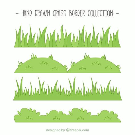 Cartoon Grass, School Counselor Office Decor, Grass Drawing, Inkscape Tutorials, Felt Animal Patterns, Cartoon Trees, Nature Sketch, Casual Art, Acrylic Painting Lessons