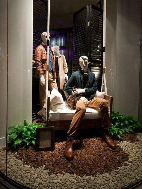 » Massimo Dutti Windows 2015 Fall, London – UK Fashion Window Display, Clothing Store Interior, Visual Merchandising Displays, 2014 Summer, Retail Inspiration, Retail Concepts, Boutique Decor, Store Interiors, Store Windows