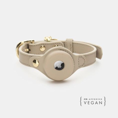 Dog House Accessories, Neutral Dog Collar, Cool Things For Dogs, Dog Owner Accessories, Sustainable Dog Products, Aesthetic Puppy Accessories, Air Tag Dog Collar, Dog Gifts For Dogs, Aesthetic Dog Collar And Leash