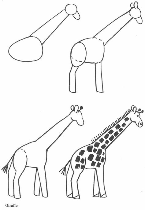 Welcome to Dover Publications Trin For Trin Tegning, 심플한 그림, Easy Drawing Tutorial, Dover Publications, Easy Drawings For Kids, Pola Sulam, Drawing Tutorial Easy, Easy Drawing, An Elephant