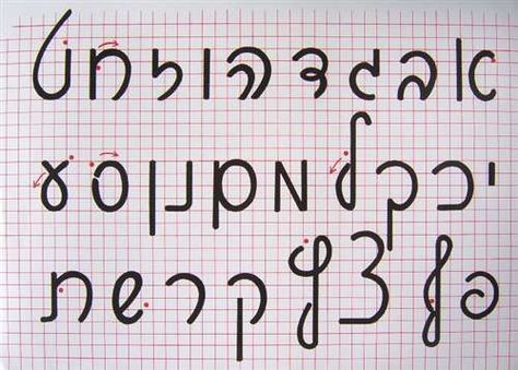 Hebrew Cursive, Hebrew Lettering, Learning Hebrew, Hebrew Writing, Aleph Bet, Jewish Learning, Hebrew Lessons, Hebrew School, Alphabet Code