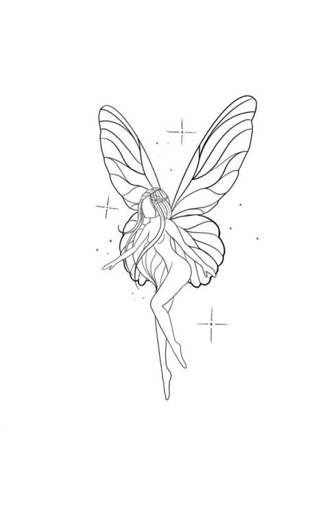 Small Fairy Tattoos, Maching Tattoos, Tattoo Samples, Tiny Wrist Tattoos, Fairy Drawings, Tattoos For Black Skin, Fairy Tattoo, Cute Tattoos For Women, Tattoo Project