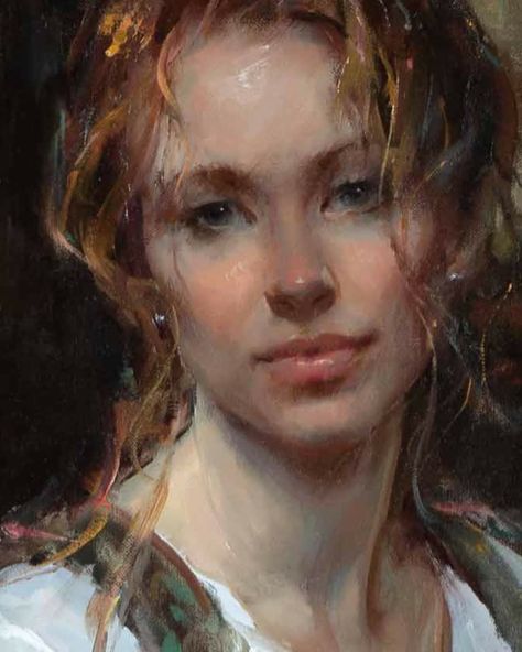 Daniel Gerhartz, Paper Art Sculpture, Oil Painting Inspiration, Beautiful Sketches, Modern Art Paintings Abstract, Female Art Painting, Art Painting Gallery, Oil Portrait, Oil Painting Portrait