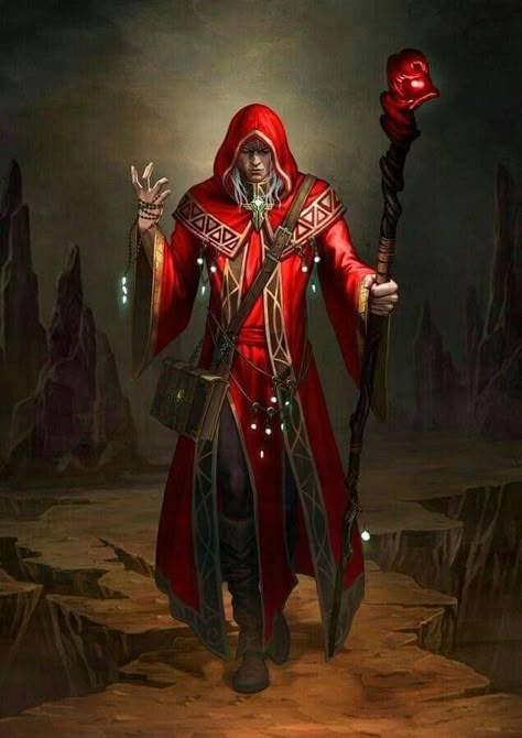 Spirit Companion, Red Mage, Fantasy Wizard, Red Magic, He Is Perfect, Dungeons And Dragons Characters, Dnd Art, Armor Concept, Fantasy Rpg