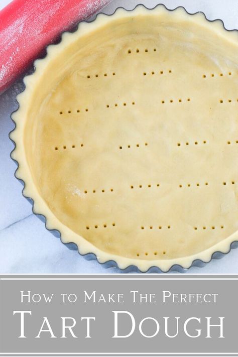 Fruit Tart Crust, Tart Dough Recipe, Fruit Tart Recipe Easy, Tart Crust Recipe, Easy Tart Recipes, Tart Crust, Fruit Tart Recipe, Tart Dough, Tarts Crust