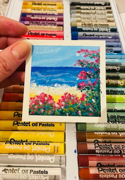 Oil Pastel Drawing Ideas, Pastel Drawing Ideas, Oil Pastels Drawing, Artist Hue, Oil Pastel Crayons, Katie Green, Soft Pastels Drawing, Piskel Art, Pastel Crayons