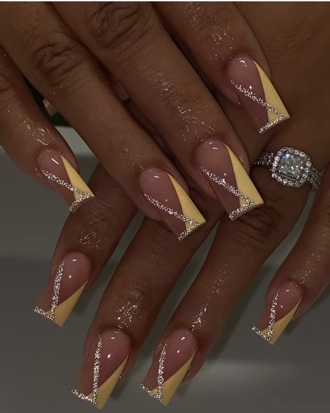 Ny Nails, Fancy Nails Designs, Nagel Tips, Simple Gel Nails, Girly Acrylic Nails, Work Nails, French Tip Acrylic Nails, French Acrylic Nails, Short Square Acrylic Nails