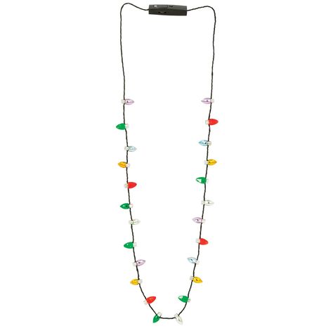 Christmas Lights Necklace, Light Up Necklace, Multicolor Christmas Lights, Christmas Light Necklace, Unique Christmas Card, Multicolor Christmas, Festival Necklace, Unique Christmas Cards, Christmas Concert