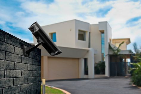 For optimal home security, it's important to know where to place security cameras. Here, we'll give you some tips and suggestions to get you started. Security Camera Installation, Pool Water Features, Camera World, Best Home Security, Bob Vila, Wireless Security Cameras, Outdoor Camera, Security Cameras, Security Cameras For Home