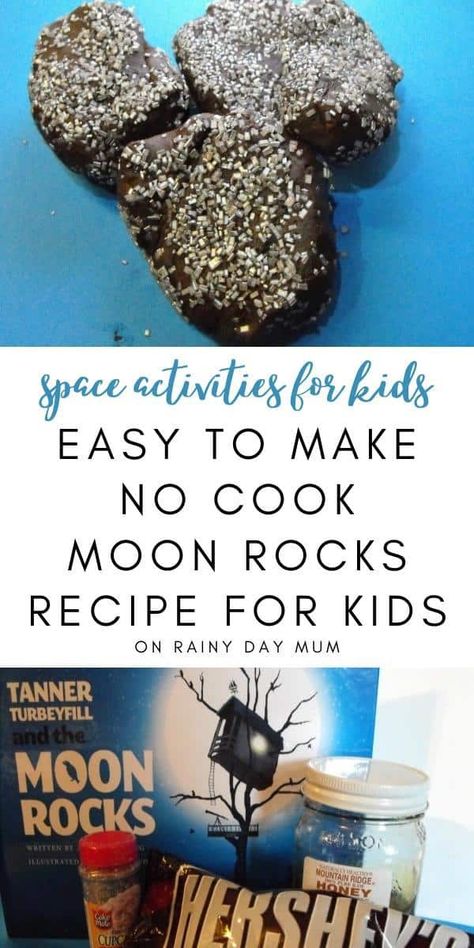 Space Snacks, Space Activities For Kids, Moon Rocks, Rock Recipes, Moon Rock, Easy Meals For Kids, Seasonal Food, Kids Recipes, Cooking With Kids